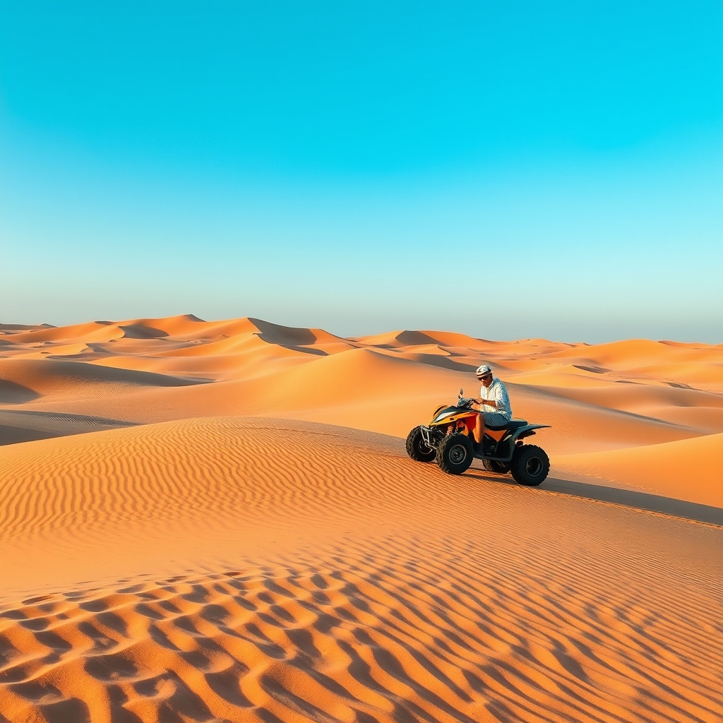 Quick way to grow your adventure: balade quad dunes taghazout agadir 7
