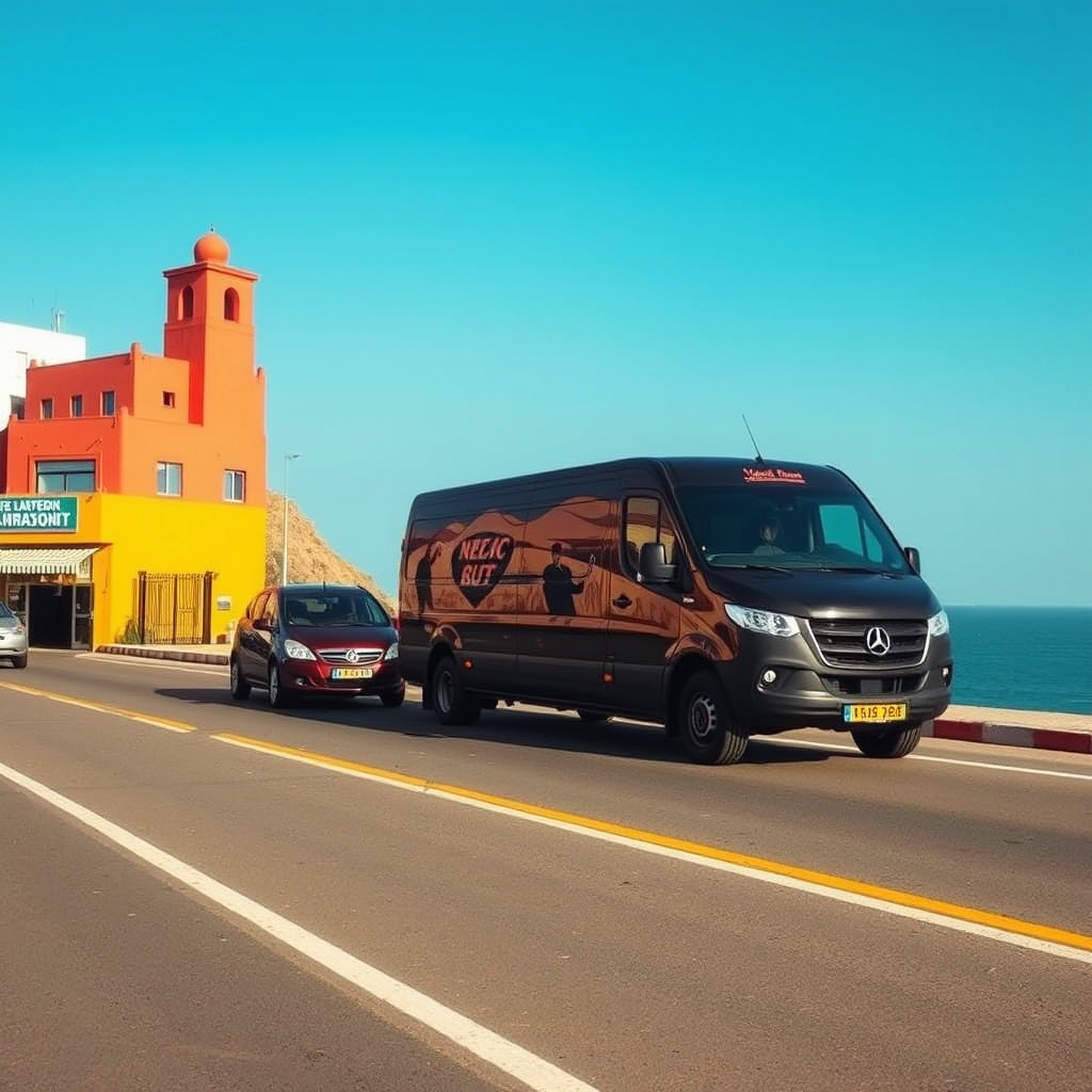 Quick way to grow your Agadir airport to Taghazout private transfer 123